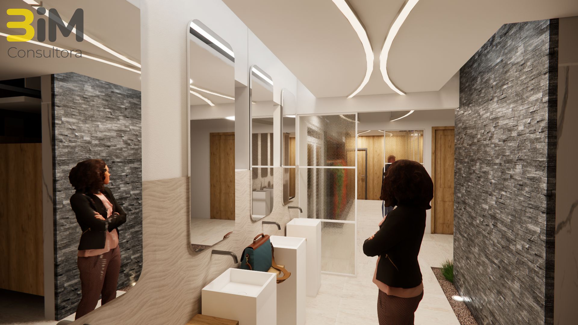 Render refuncionalización de edificio
